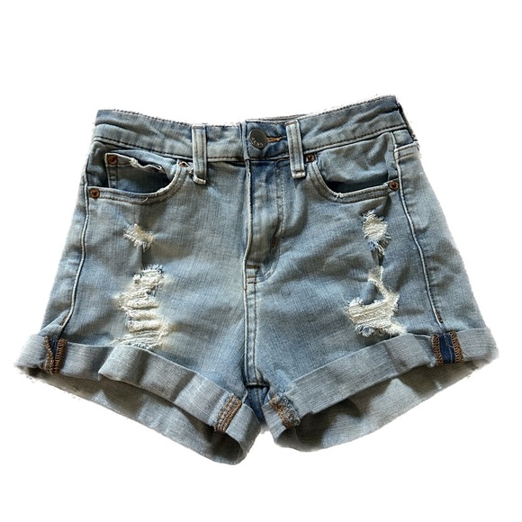 Aeropostale blue jean shorts - Picture 1 of 5